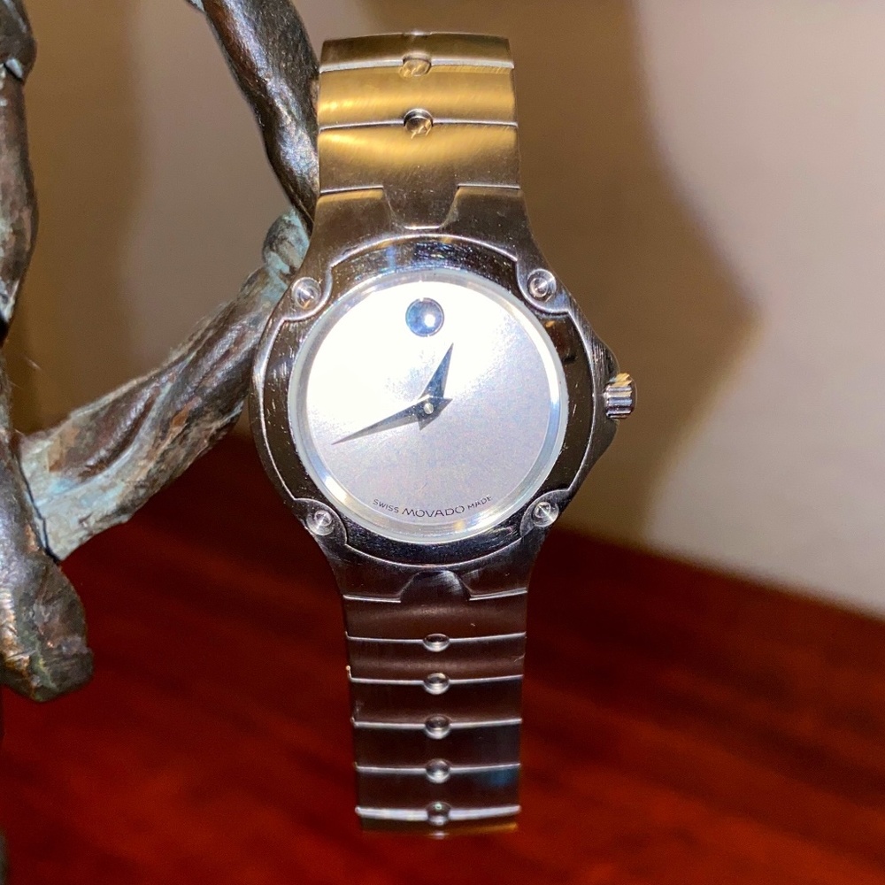 COPY - MOVADO Silver Museum Dial Women's Watch